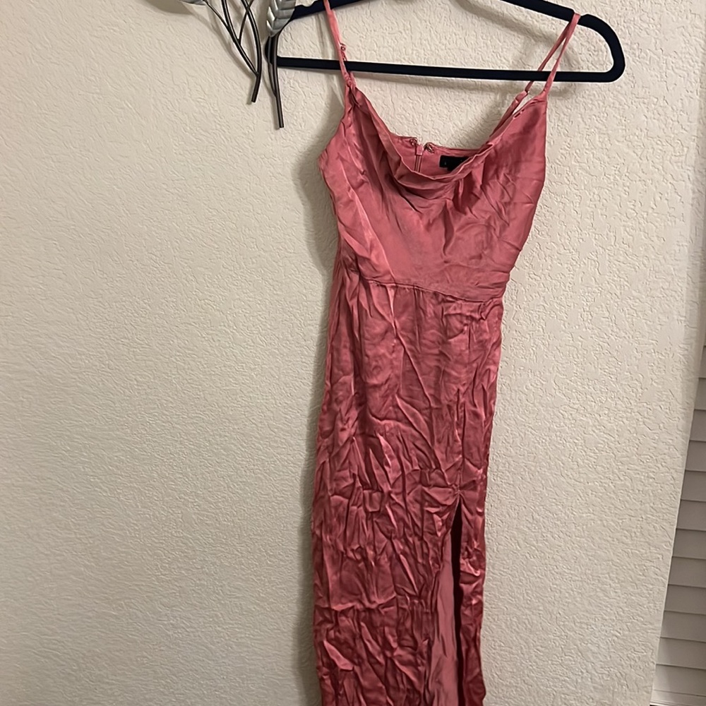 NBD Lila Gown midi pink maxi - Picture 4 of 8
